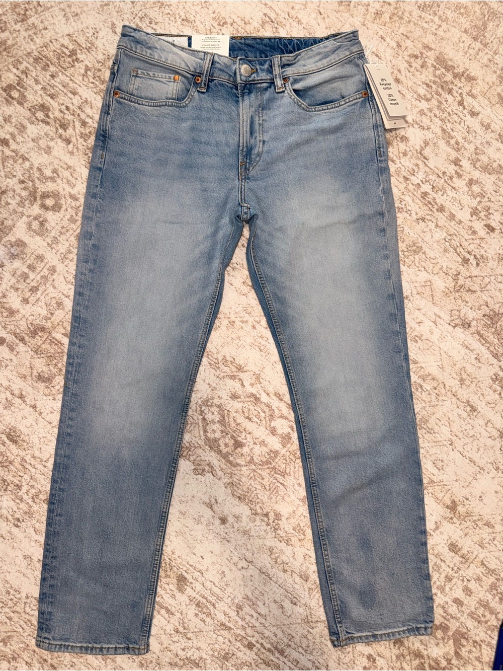 H&M Light Blue Slim Straight Men's Jeans